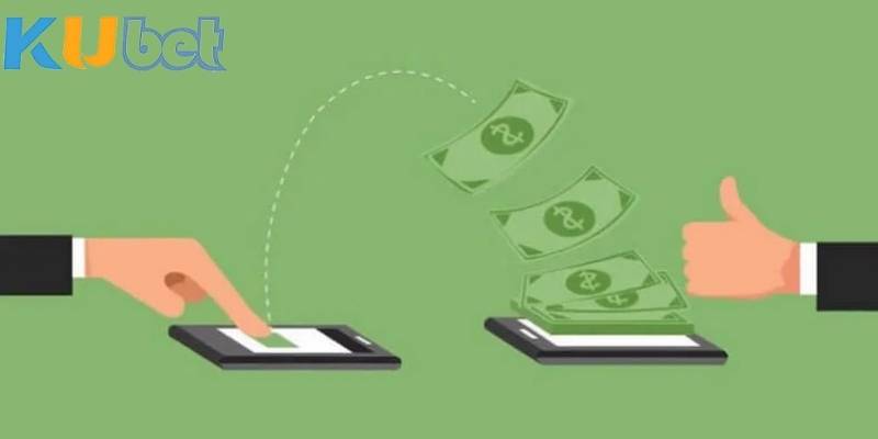 Người chơi có thể dùng ví điện tử để rút tiền KUBET